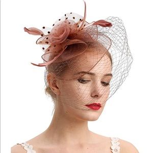 Derby or Church Veil Fascinator